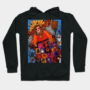 Abundant Blessings Halloween Angel Hoodie